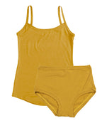 Strappy Vest Twin Set ~ Ochre