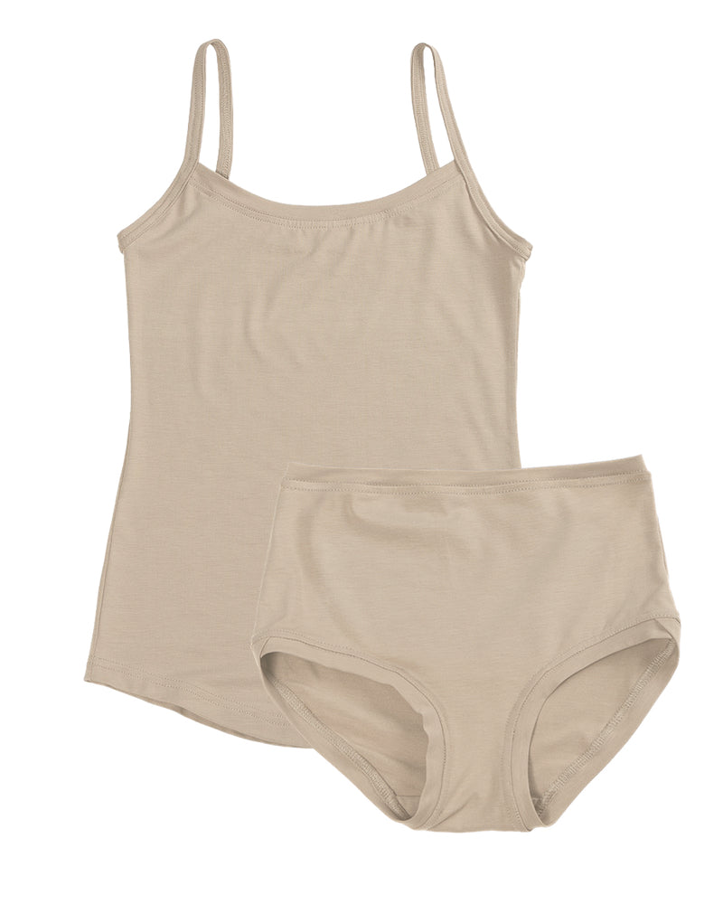 Strappy Vest Twin Set ~ Sand