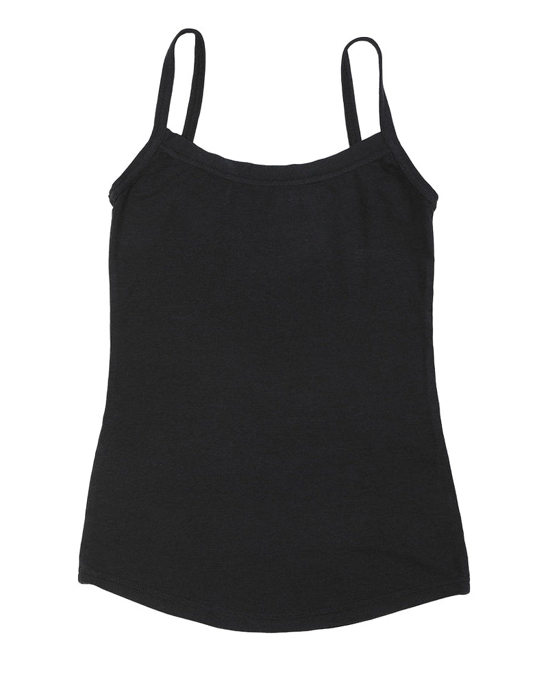 Strappy Vest ~ Black Bamboo