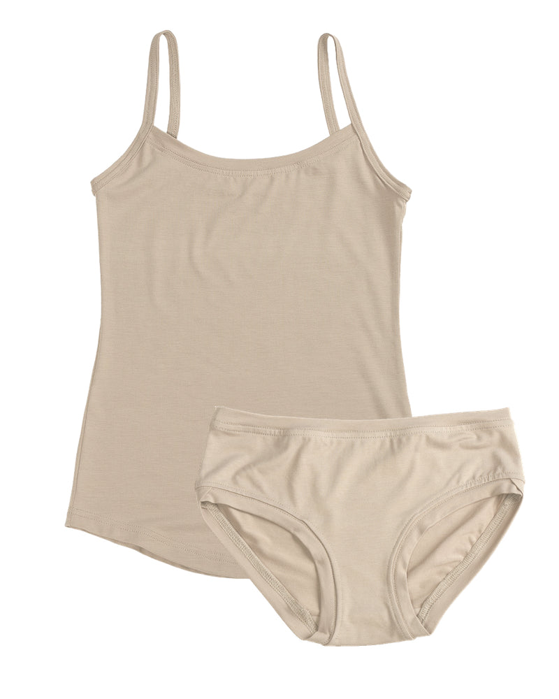 T-shirt à manches longues superposé – Rose poudré