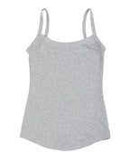 Gray tank top on a white background