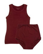 T-shirt à manches longues superposé – Rose poudré