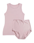 Boyish Vest Twin Set ~ Dusty Pink