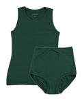 Boyish Vest Twin Set ~ Emerald