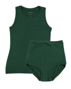 Boyish Vest Twin Set ~ Emerald