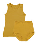 Boyish Vest Twin Set ~ Golden