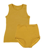 Boyish Vest Twin Set ~ Golden