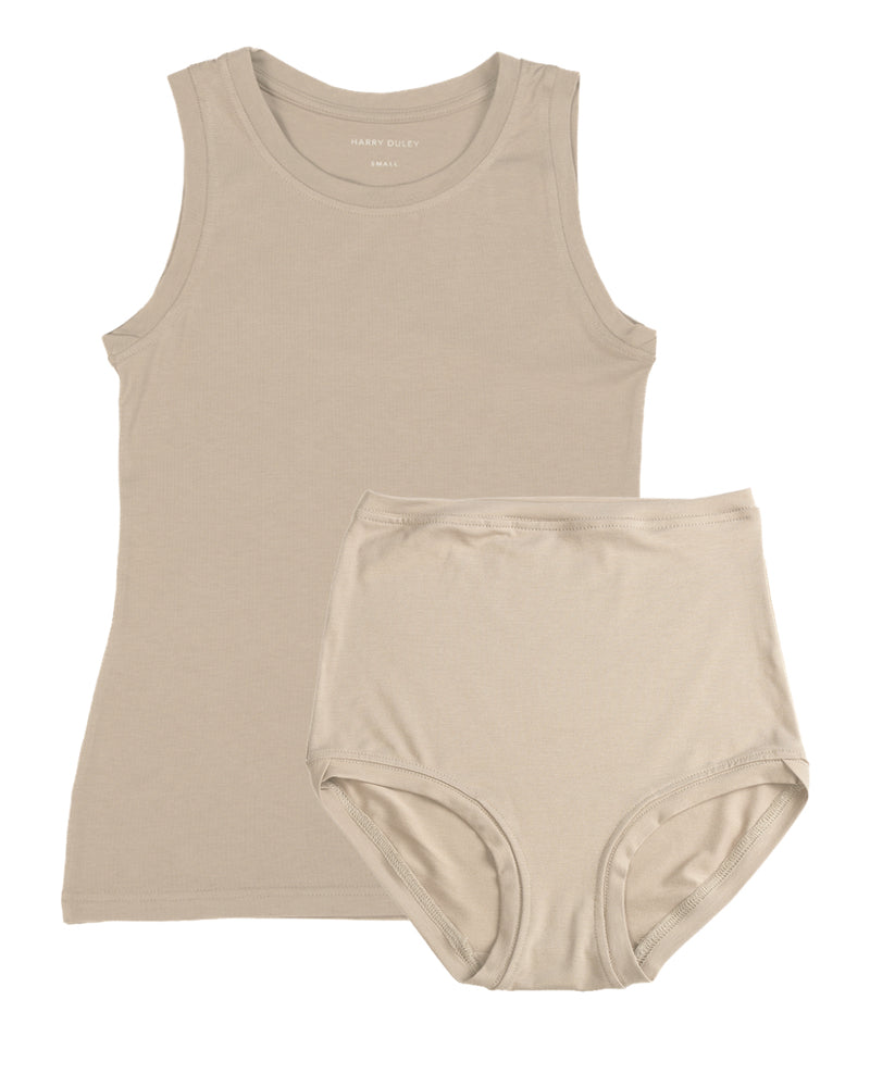 T-shirt à manches longues superposé – Rose poudré