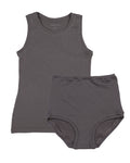 Boyish Vest Twin Set ~ Umber