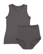 Boyish Vest Twin Set ~ Umber