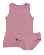 Boyish Vest Twin Set ~ Antique Pink