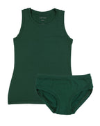 Boyish Vest Twin Set ~ Emerald
