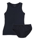 Boyish Vest Twin Set ~ Midnight