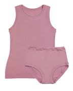 Boyish Vest Twin Set ~ Antique Pink