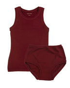 T-shirt à manches longues superposé – Rose poudré