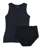 Boyish Vest Twin Set ~ Midnight