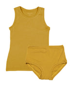 Boyish Vest Twin Set ~ Golden