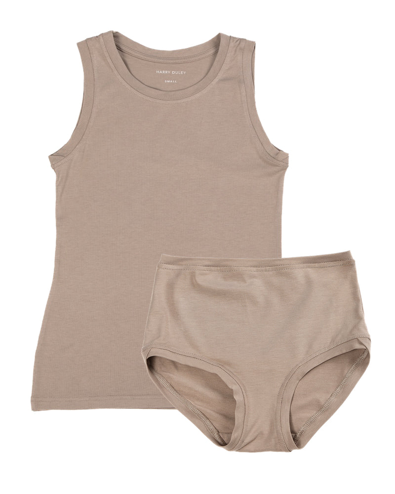 T-shirt à manches longues superposé – Rose poudré