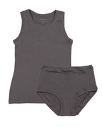 Boyish Vest Twin Set ~ Umber