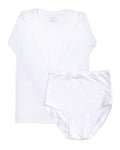 T-shirt à manches longues superposé – Rose poudré