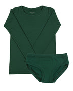 Long Sleeve Twin Set ~ Emerald