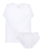 T-shirt à manches longues superposé – Rose poudré