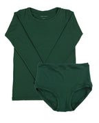 Long Sleeve Twin Set ~ Emerald