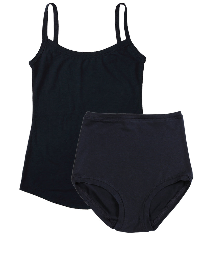 Strappy Vest Twin Set ~ Midnight