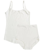 Strappy Vest Twin Set ~ Natural