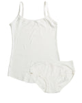 Strappy Vest Twin Set ~ Natural