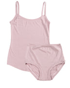 Strappy Vest Twin Set ~ Dusty Pink