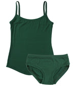 Strappy Vest Twin Set ~ Emerald