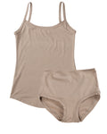 Strappy Vest & Mid Rise Pants Twin Set in a Bag ~ Stone