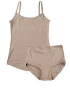 Strappy Vest Twin Set ~ Stone