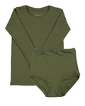 Long Sleeve Twin Set ~ Khaki