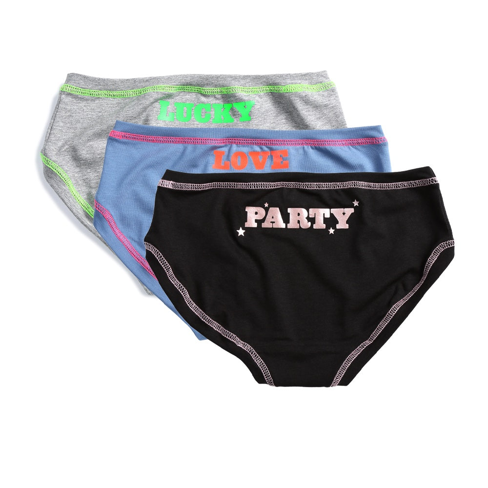PARTY, LUCKY, LOVE Low Rise Pants ~ Gift Box