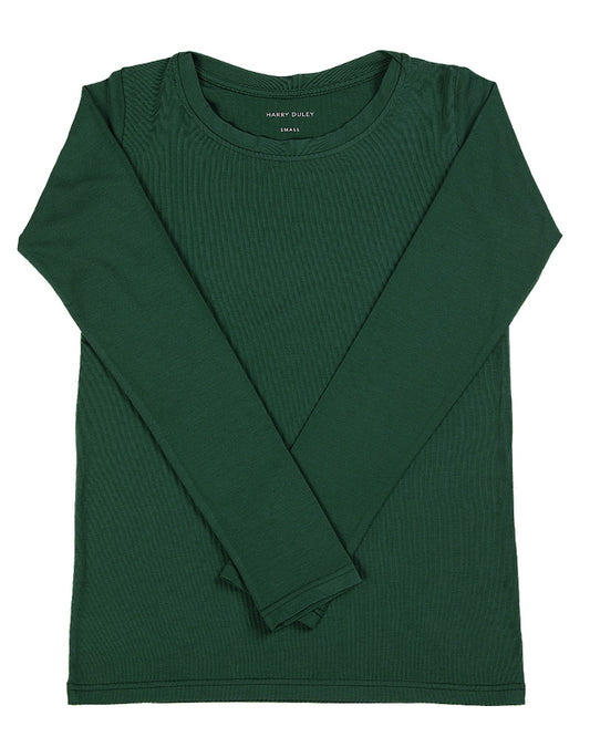Long Sleeve Layering Tee ~ Emerald