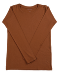 T-shirt à manches longues superposé – Gris chiné
