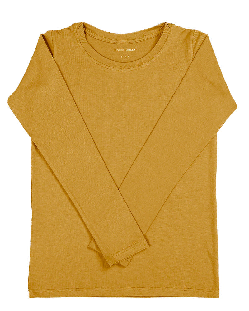 Long Sleeve Layering Tee ~ Golden